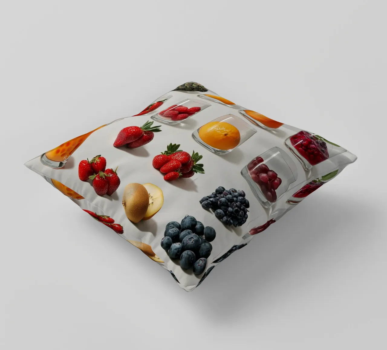 Frutta fresca e colorata cuscino da Motivate-Today