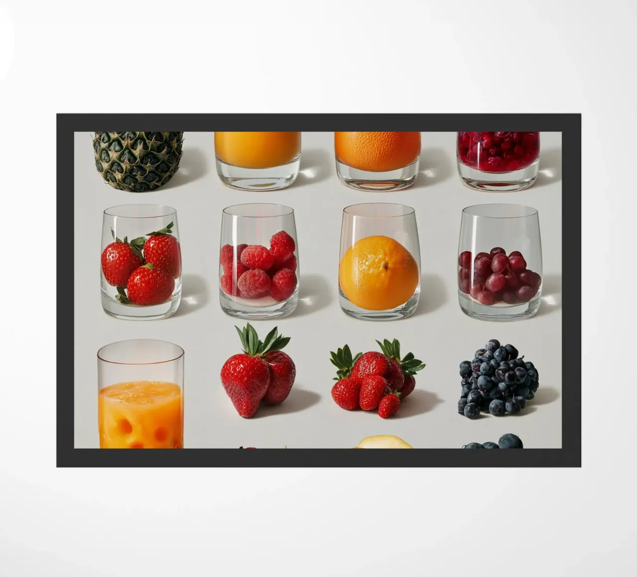 Frutta fresca e colorata zerbino da Motivate-Today