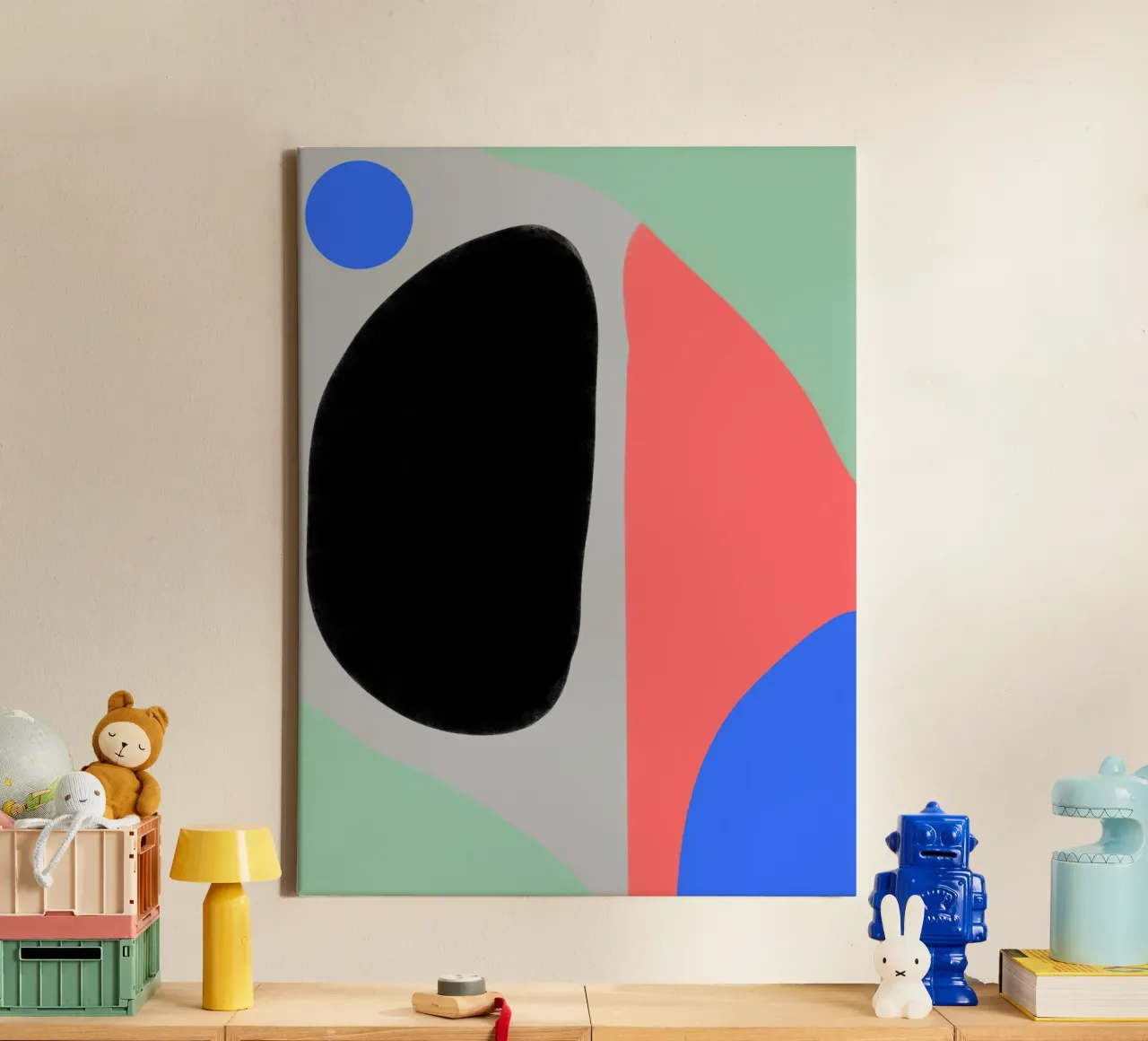 Infinite Motion canvas van Mathudace Créas