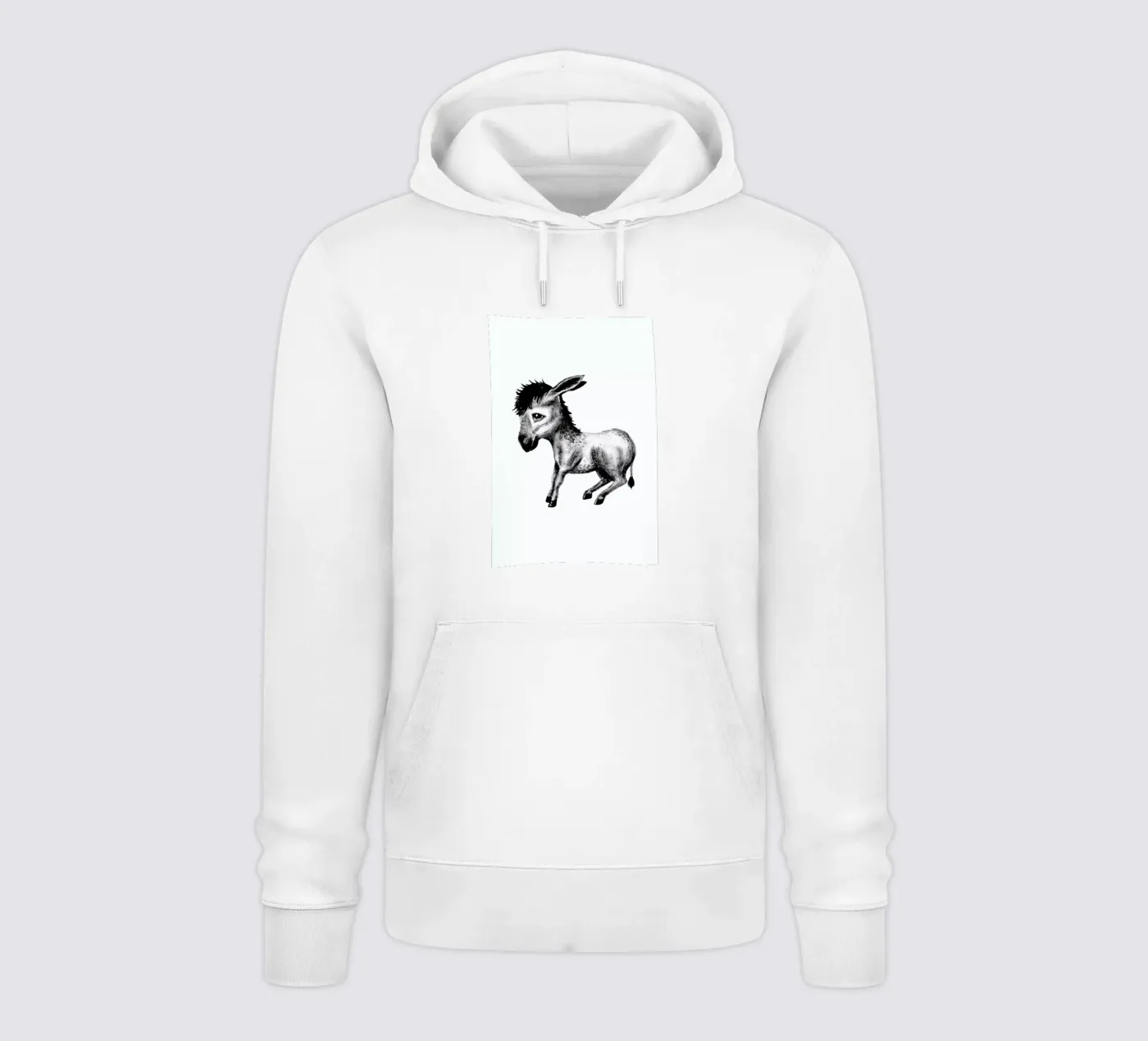 Donkey felpa con cappuccio da Tvinkla