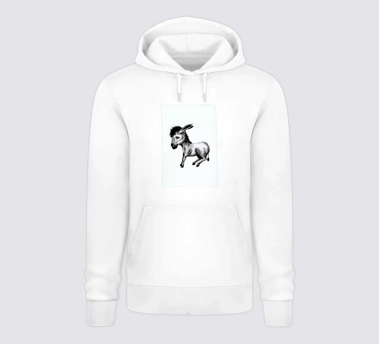Donkey felpa con cappuccio da Tvinkla