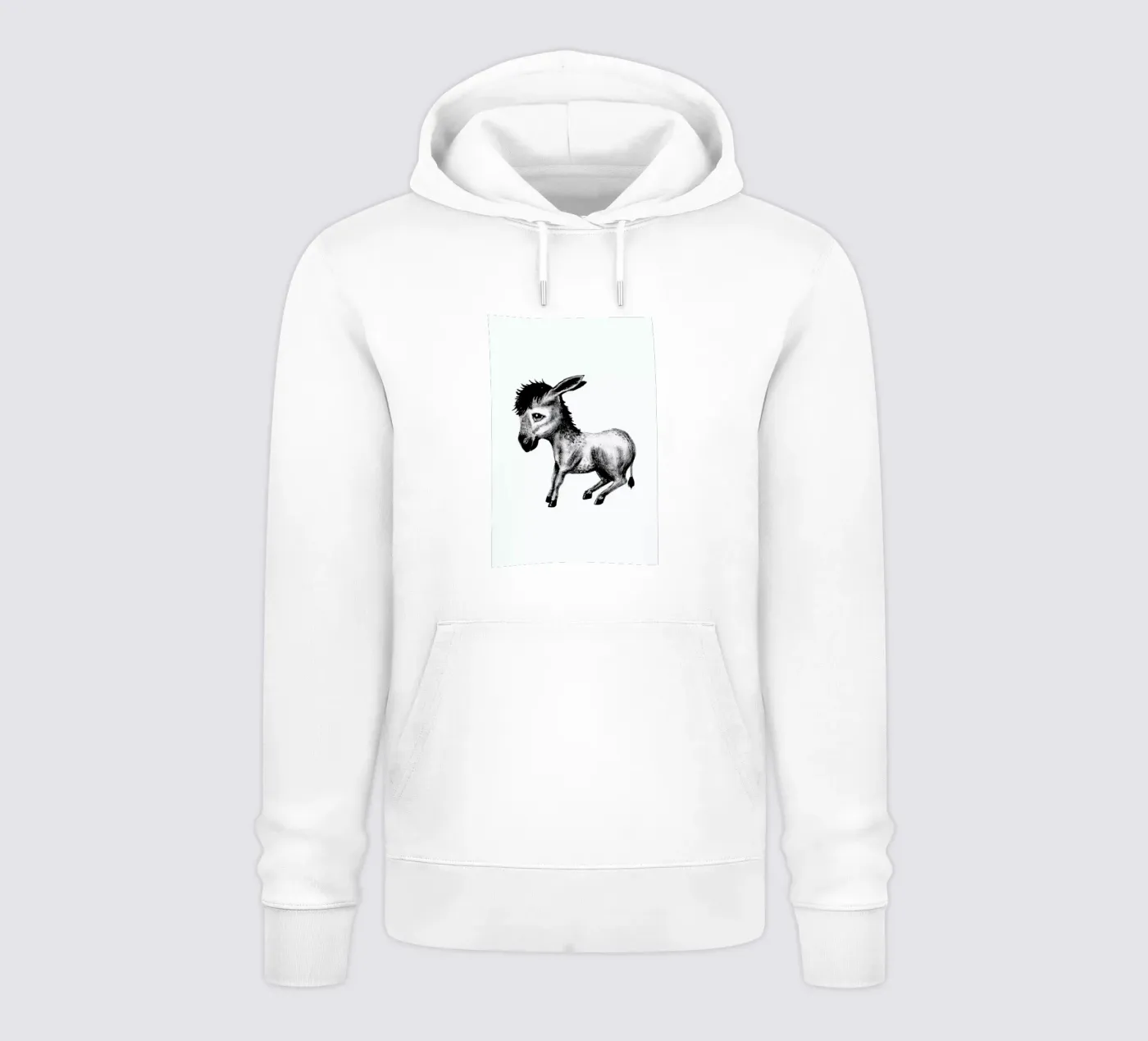 Donkey felpa con cappuccio da Tvinkla