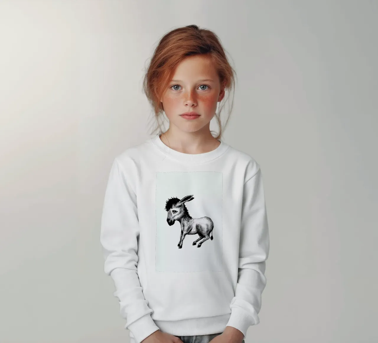 Donkey felpa bambino da Tvinkla