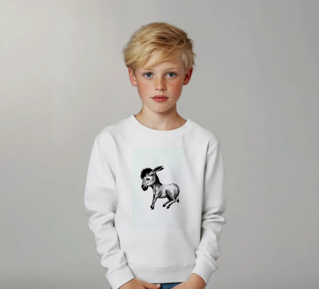 Donkey felpa bambino da Tvinkla