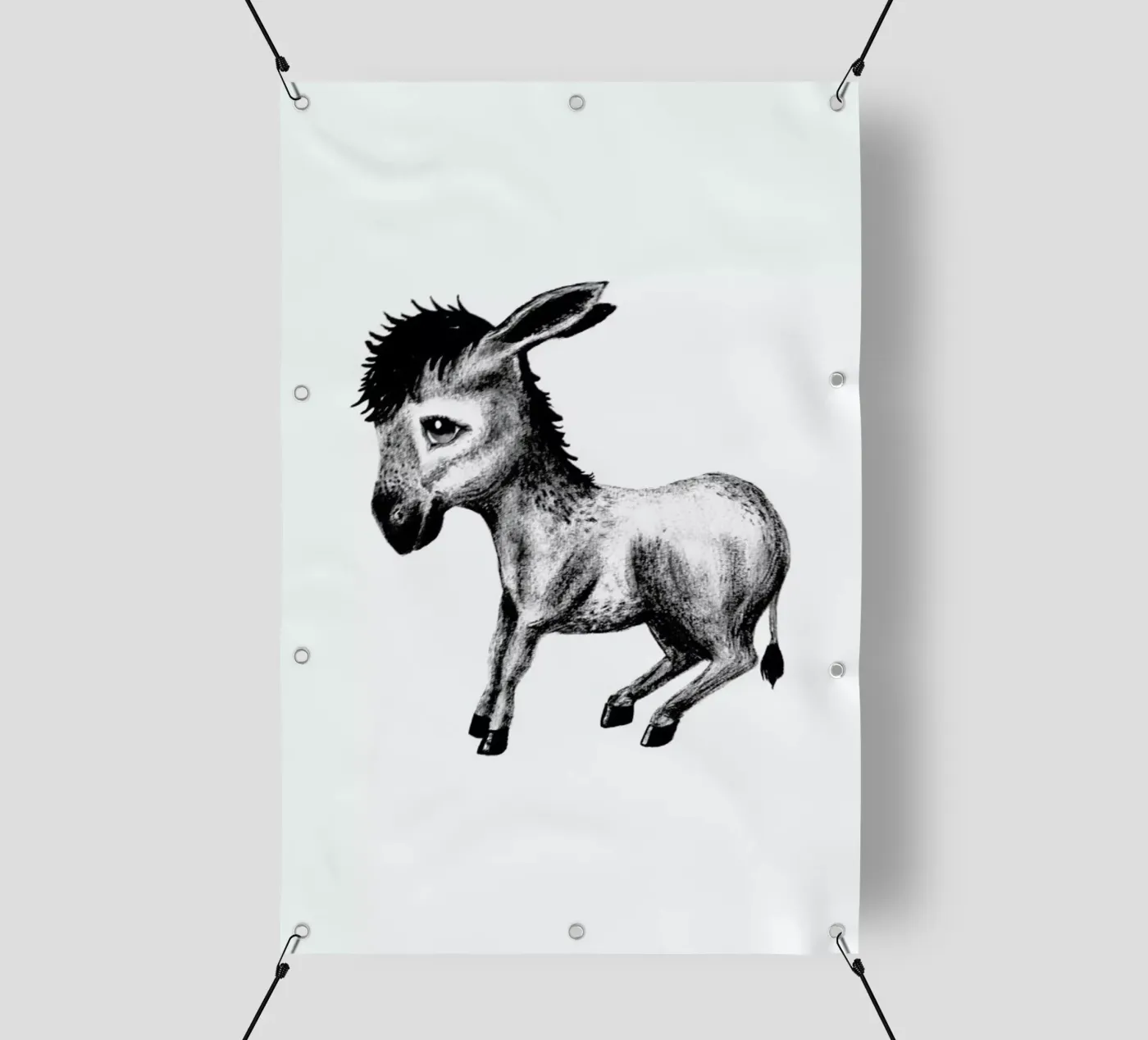 Donkey telo in pvc da Tvinkla