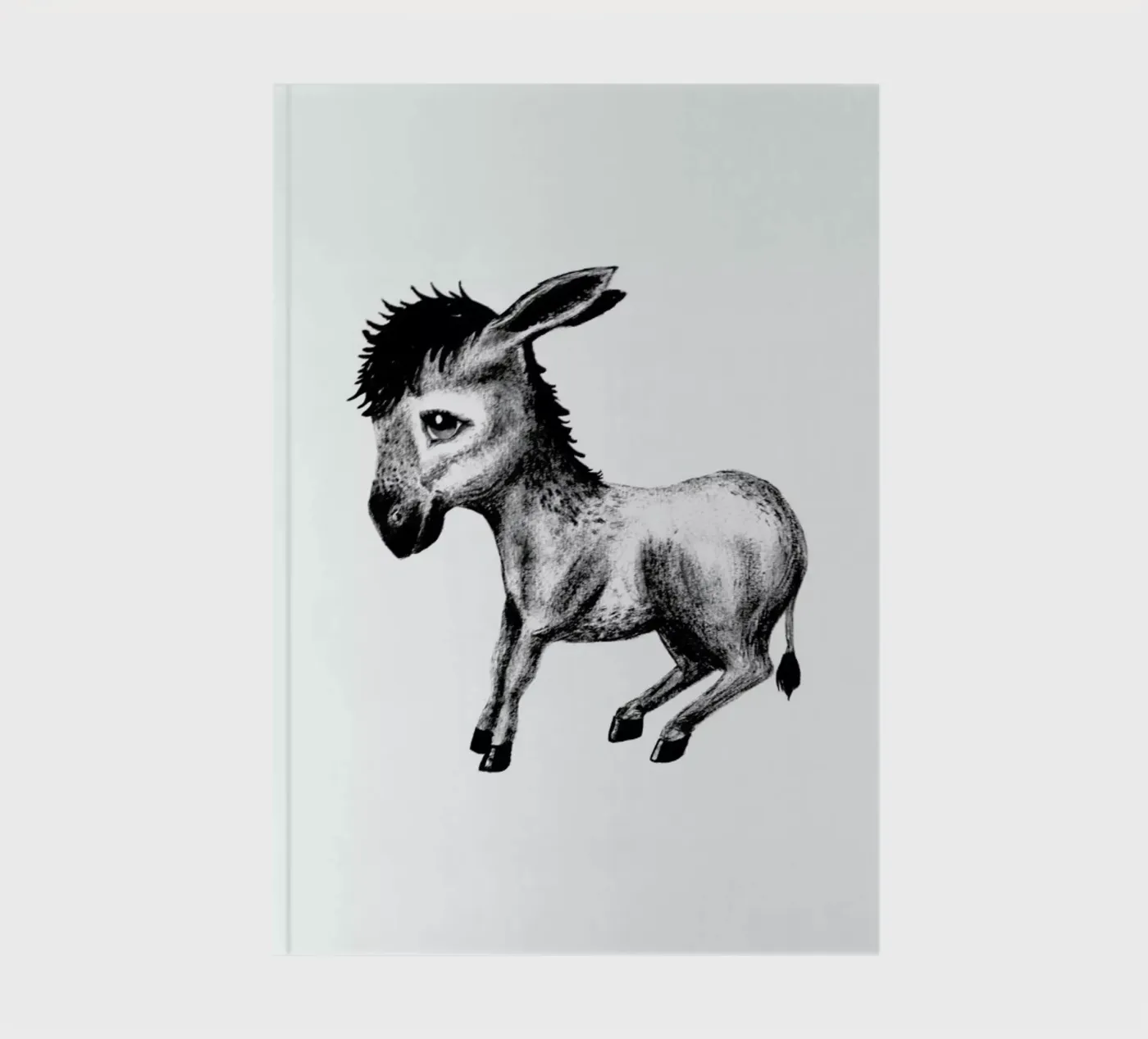 Donkey notebook by Tvinkla