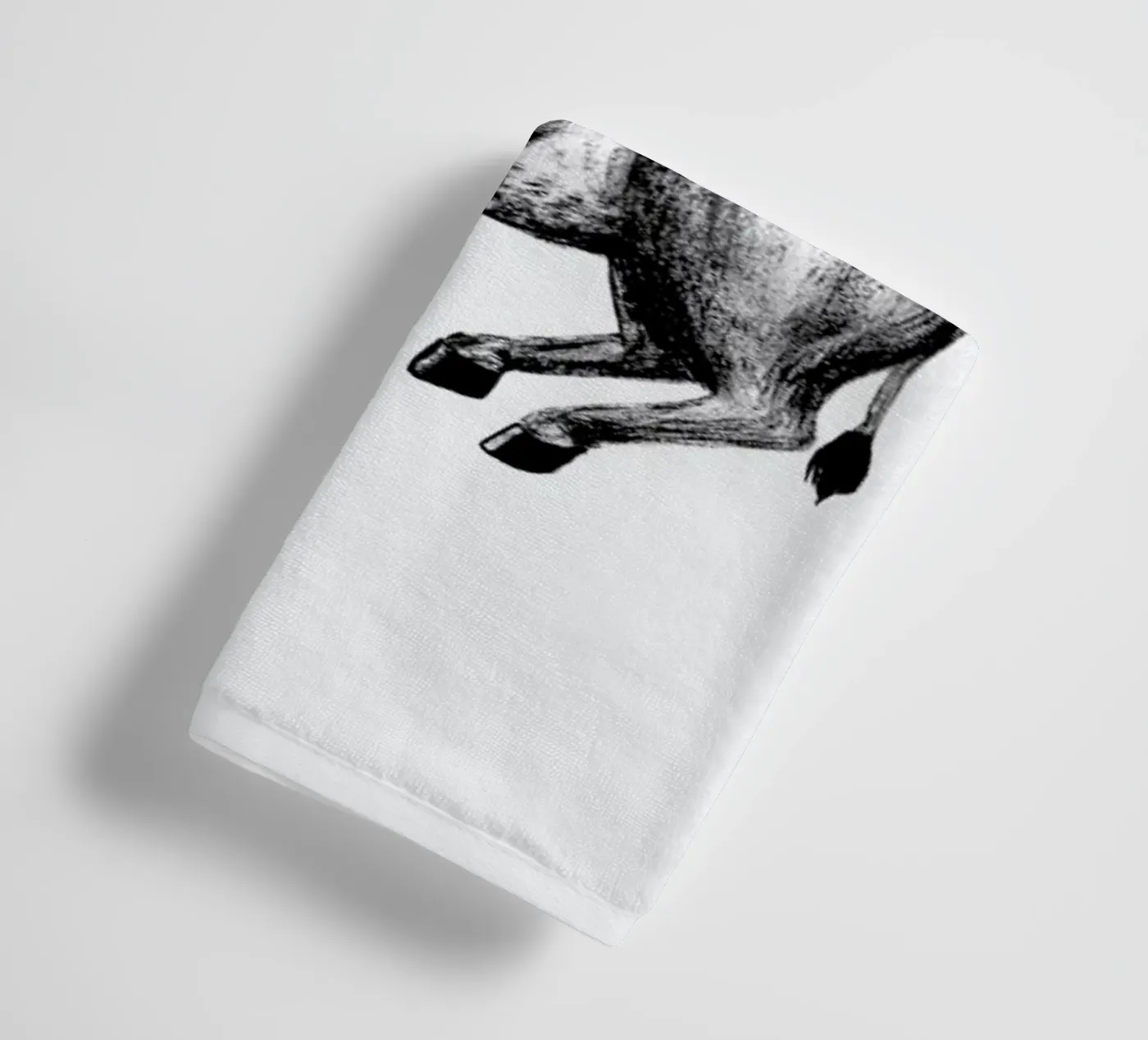 Donkey asciugamano da bagno da Tvinkla