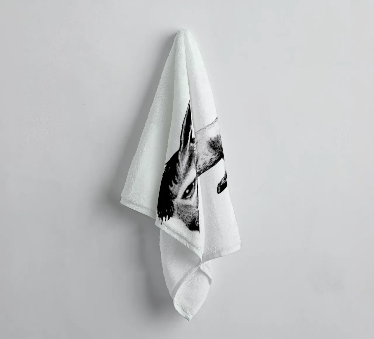 Donkey towel by Tvinkla