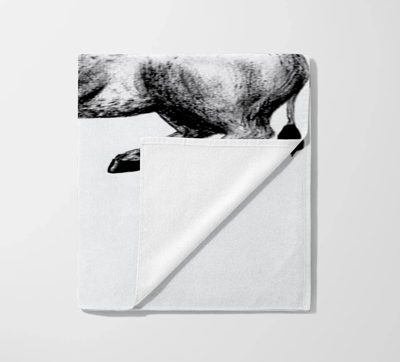 Donkey beach towel by Tvinkla