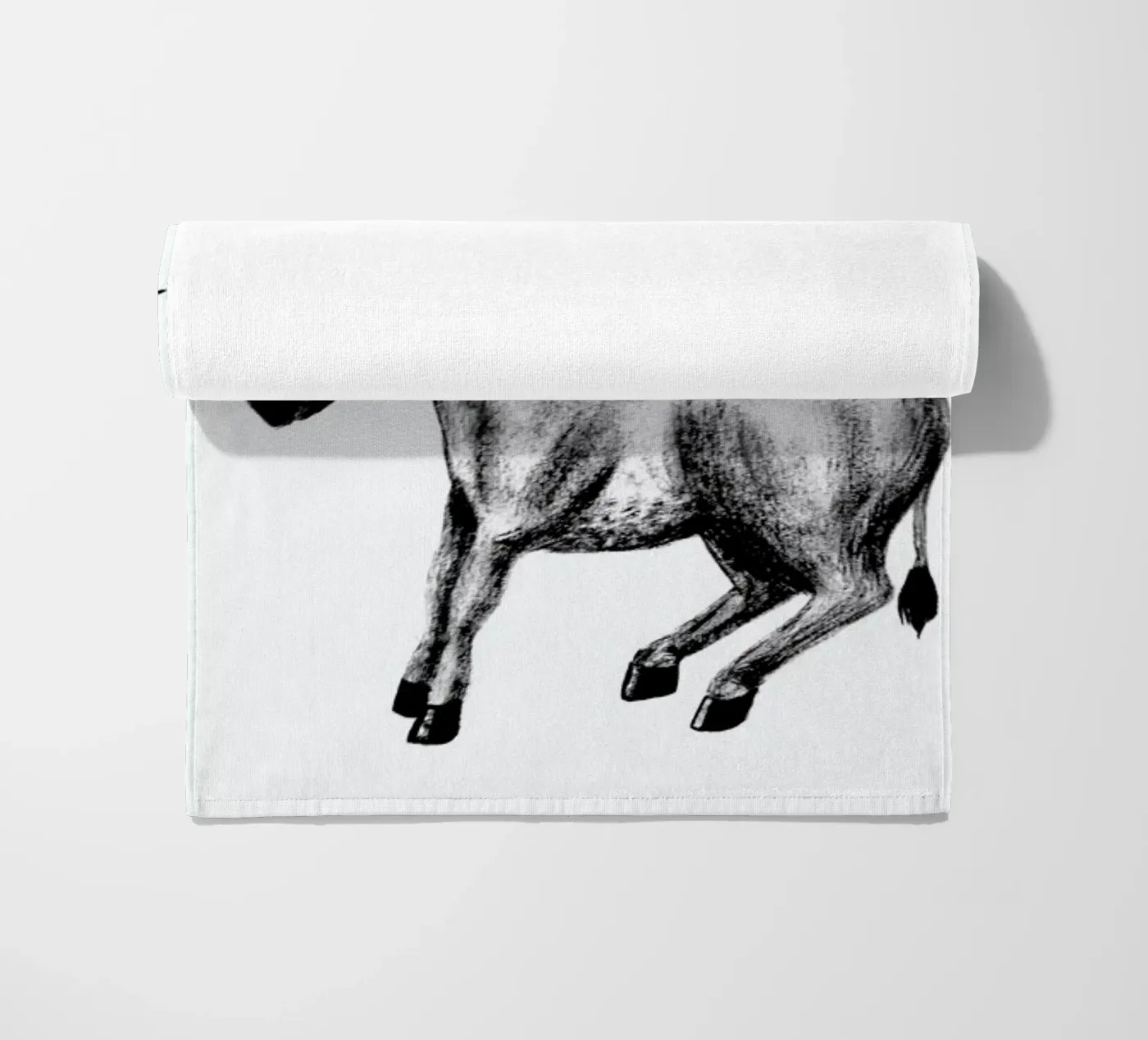 Donkey beach towel by Tvinkla