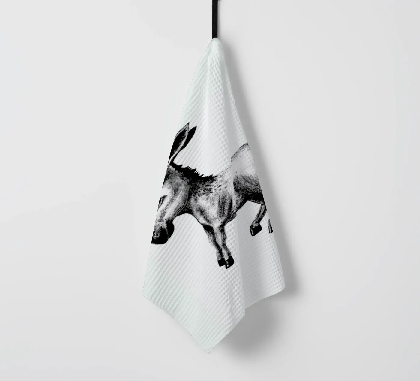 Donkey tea towel by Tvinkla