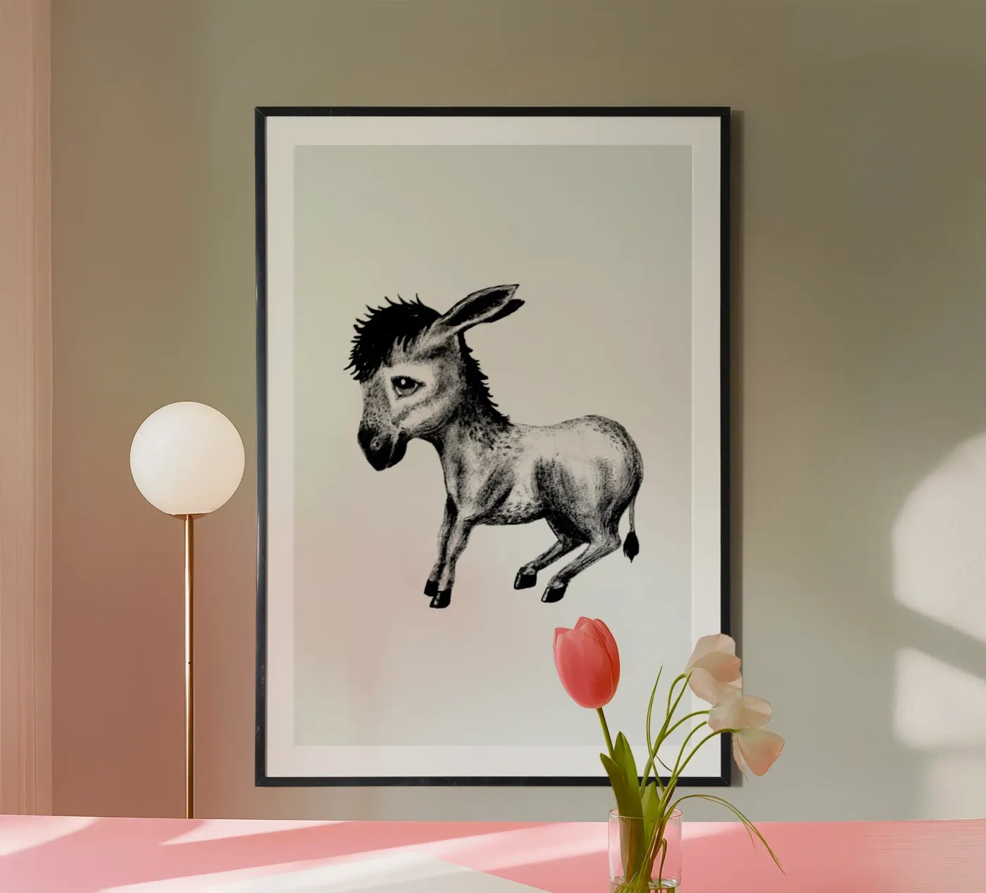 Donkey Poster von Tvinkla