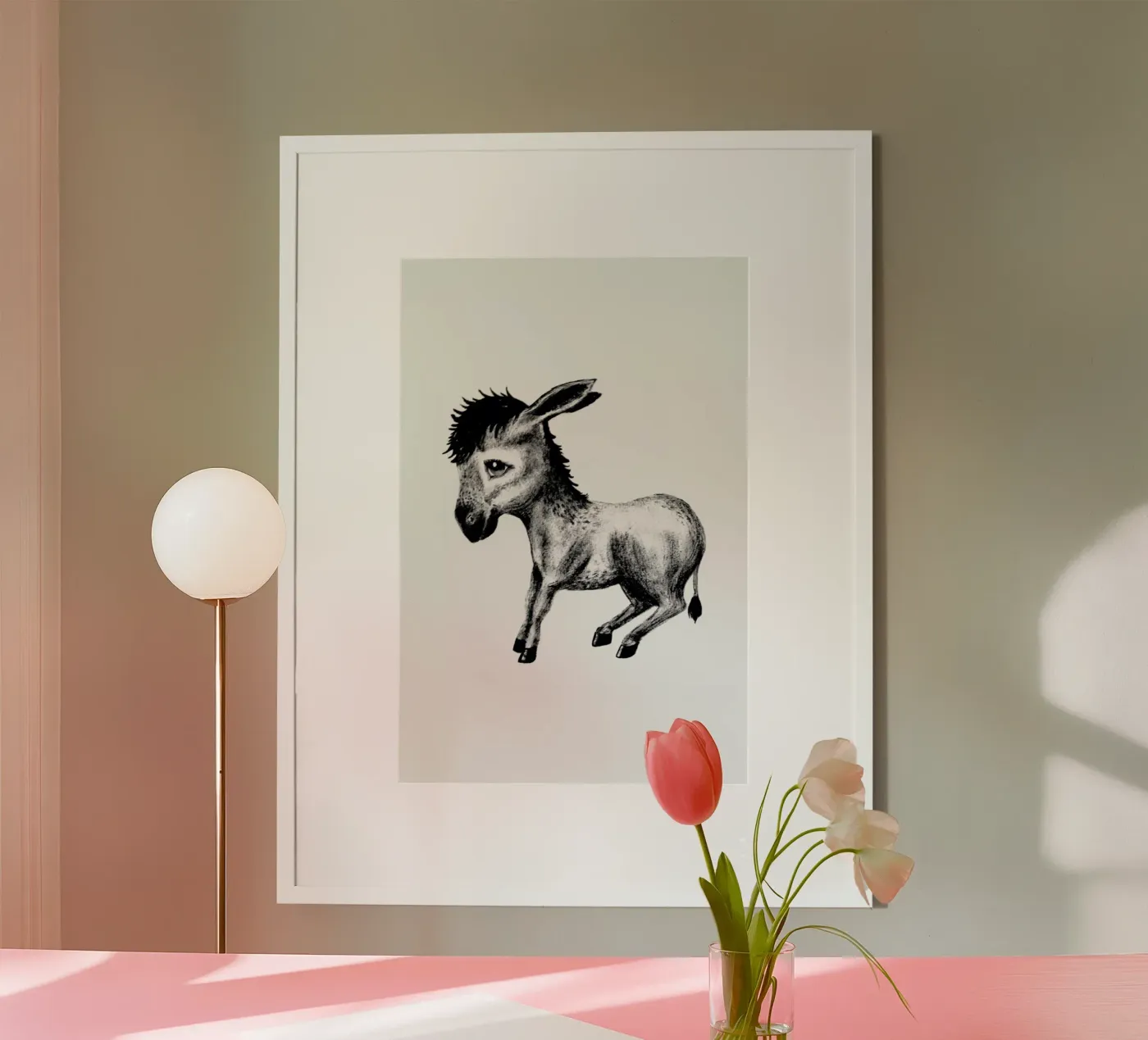Donkey Poster von Tvinkla