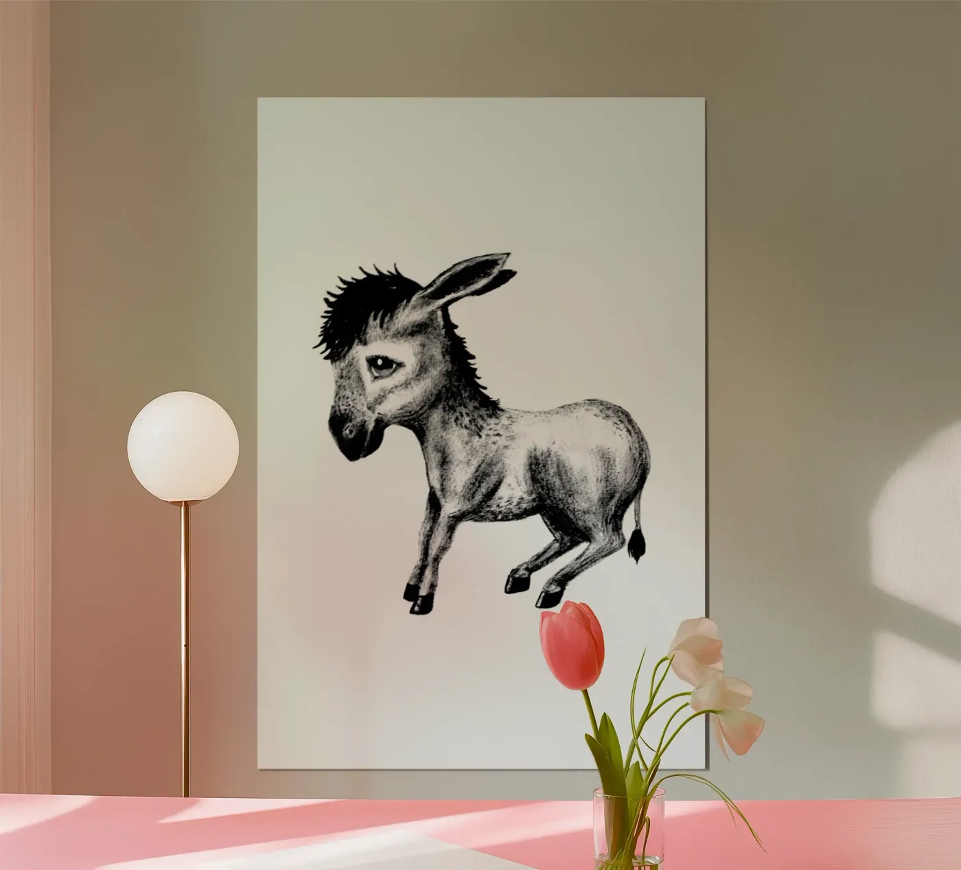 Donkey Poster von Tvinkla