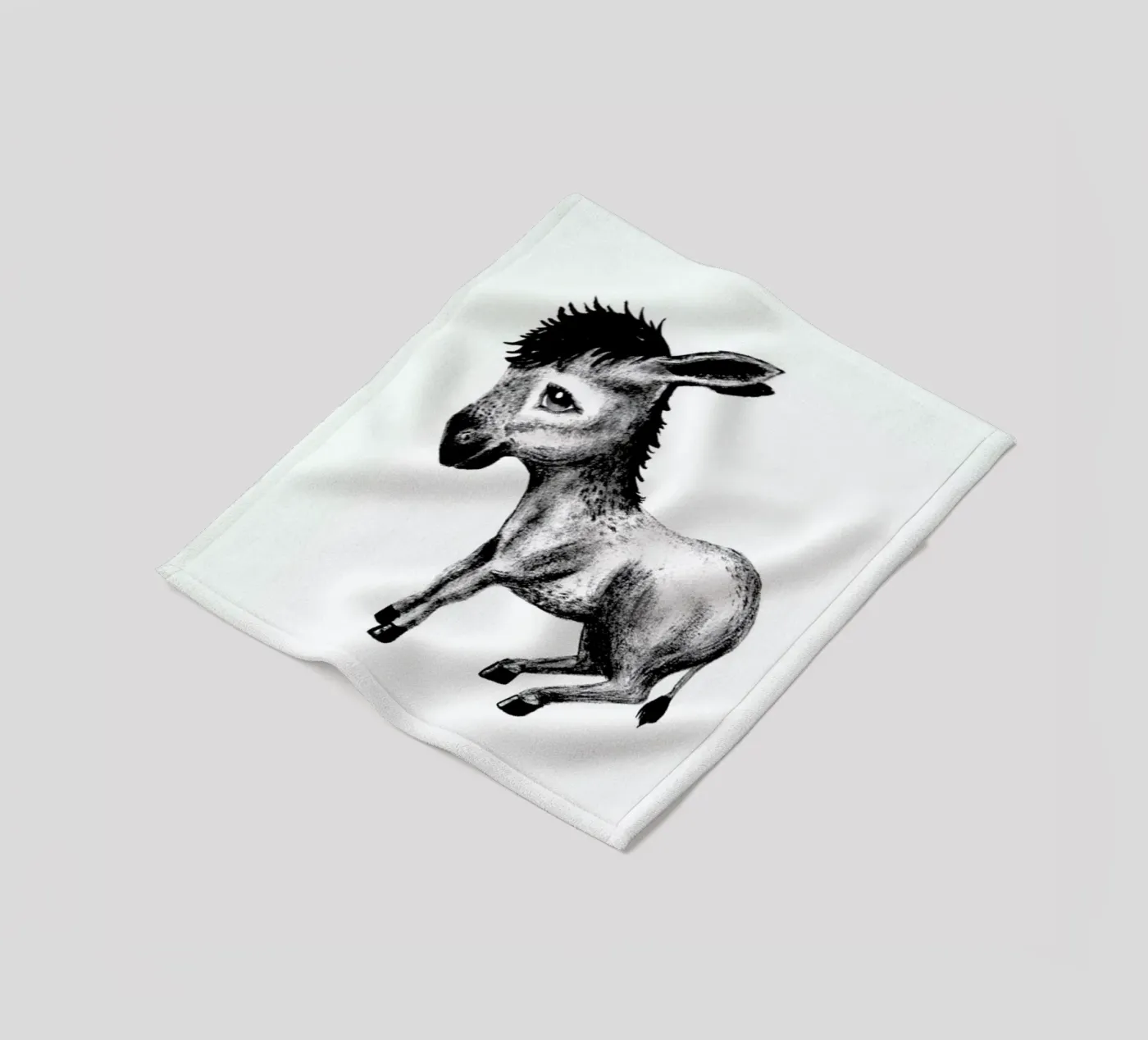 Donkey fleecedeken van Tvinkla