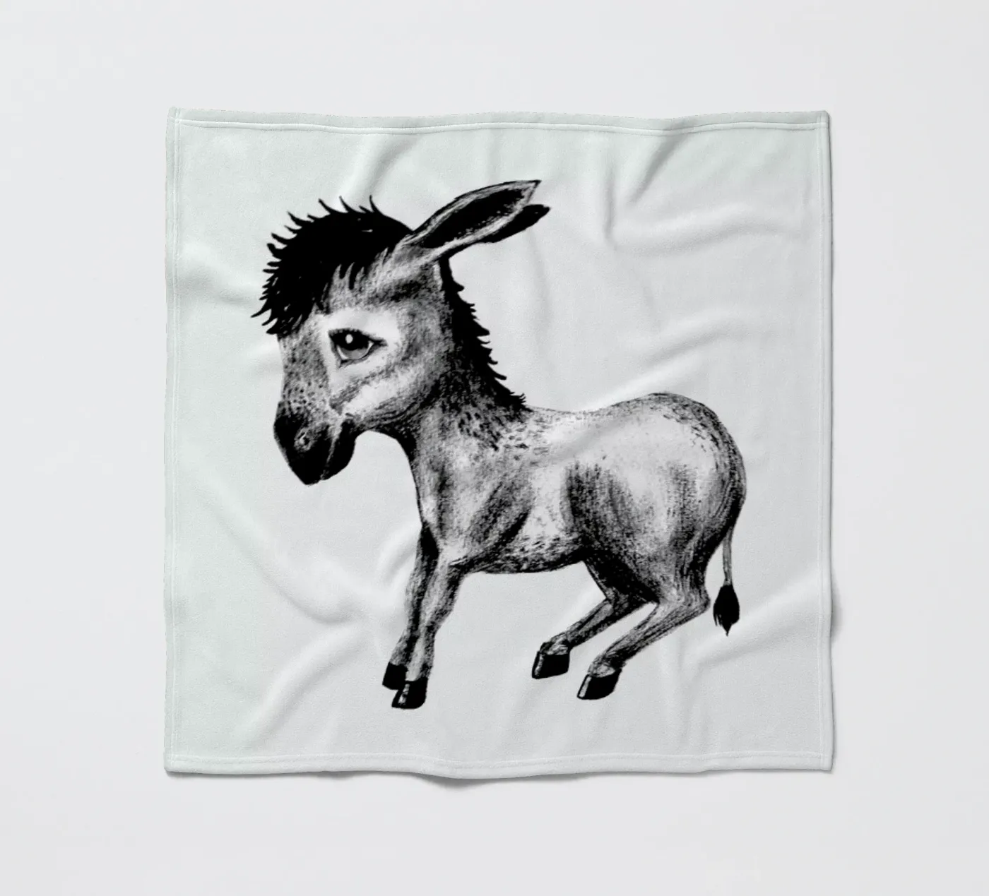 Donkey fleecedeken van Tvinkla