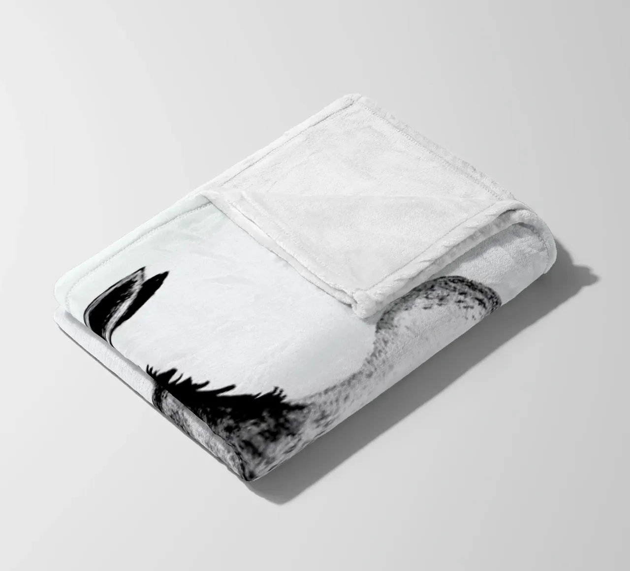 Donkey Fleecedecke von Tvinkla