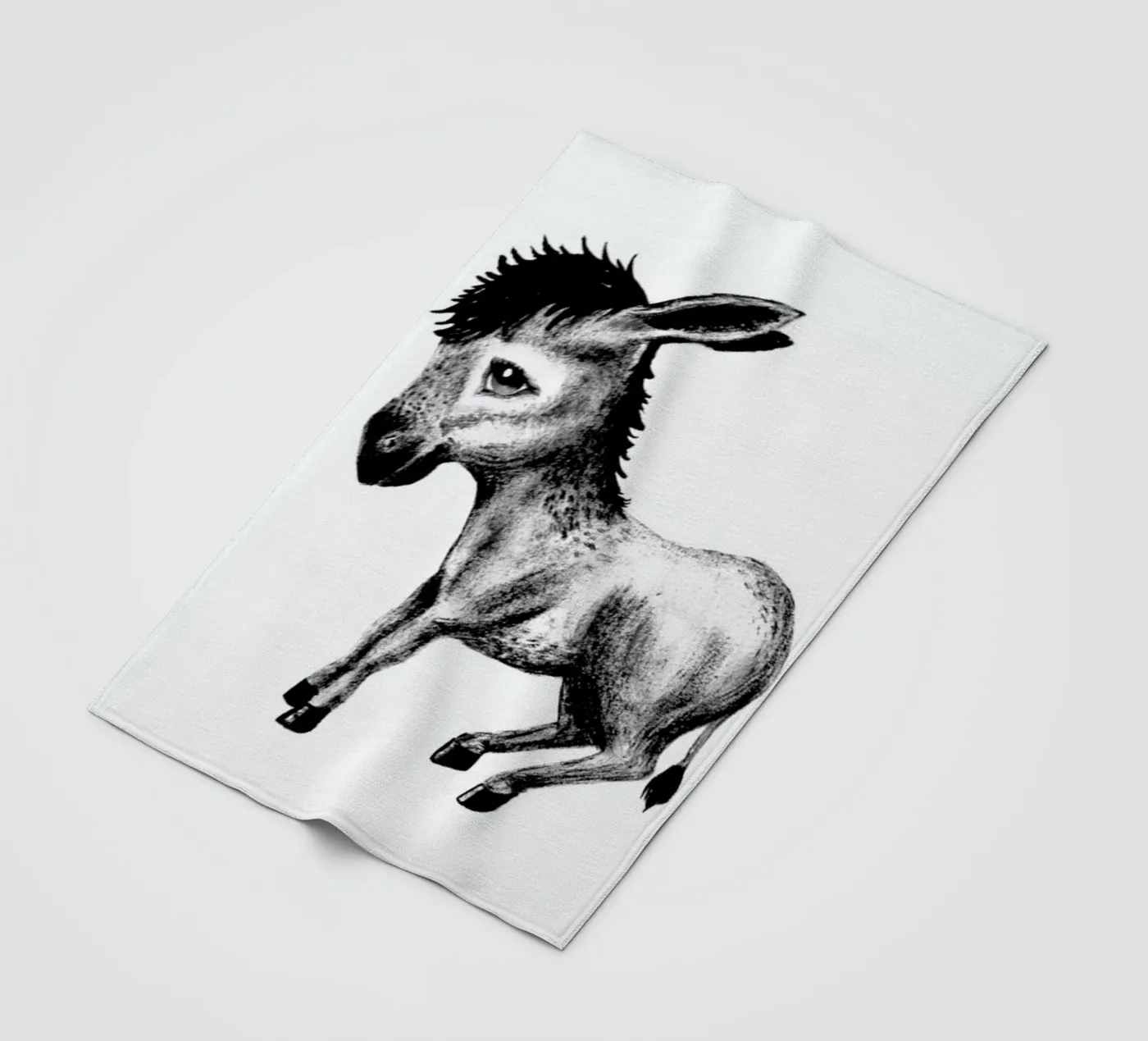 Donkey fleecedeken van Tvinkla