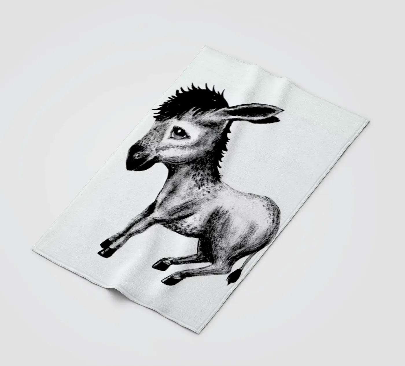 Donkey fleecedeken van Tvinkla