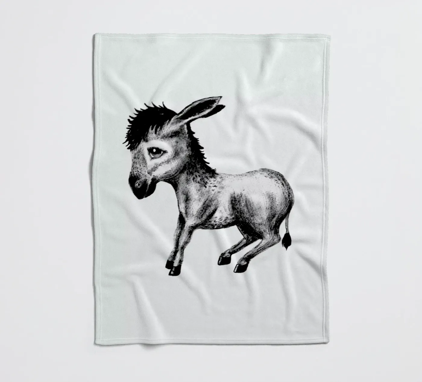 Donkey fleecedeken van Tvinkla