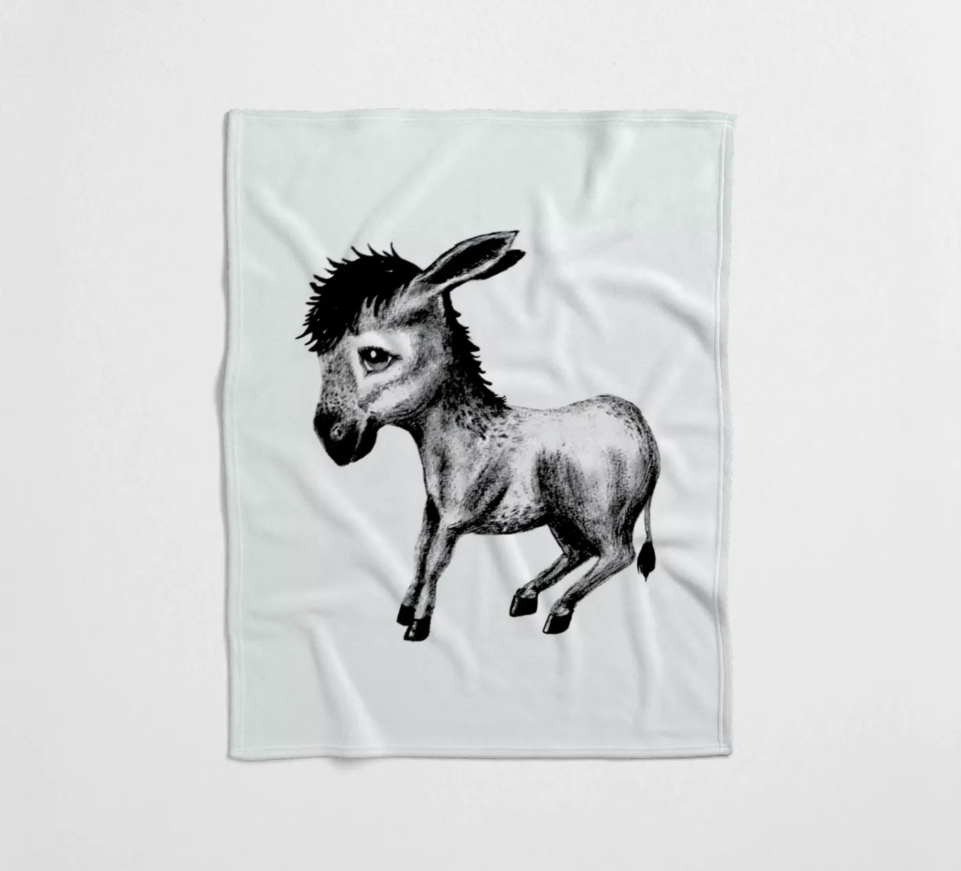 Donkey fleecedeken van Tvinkla