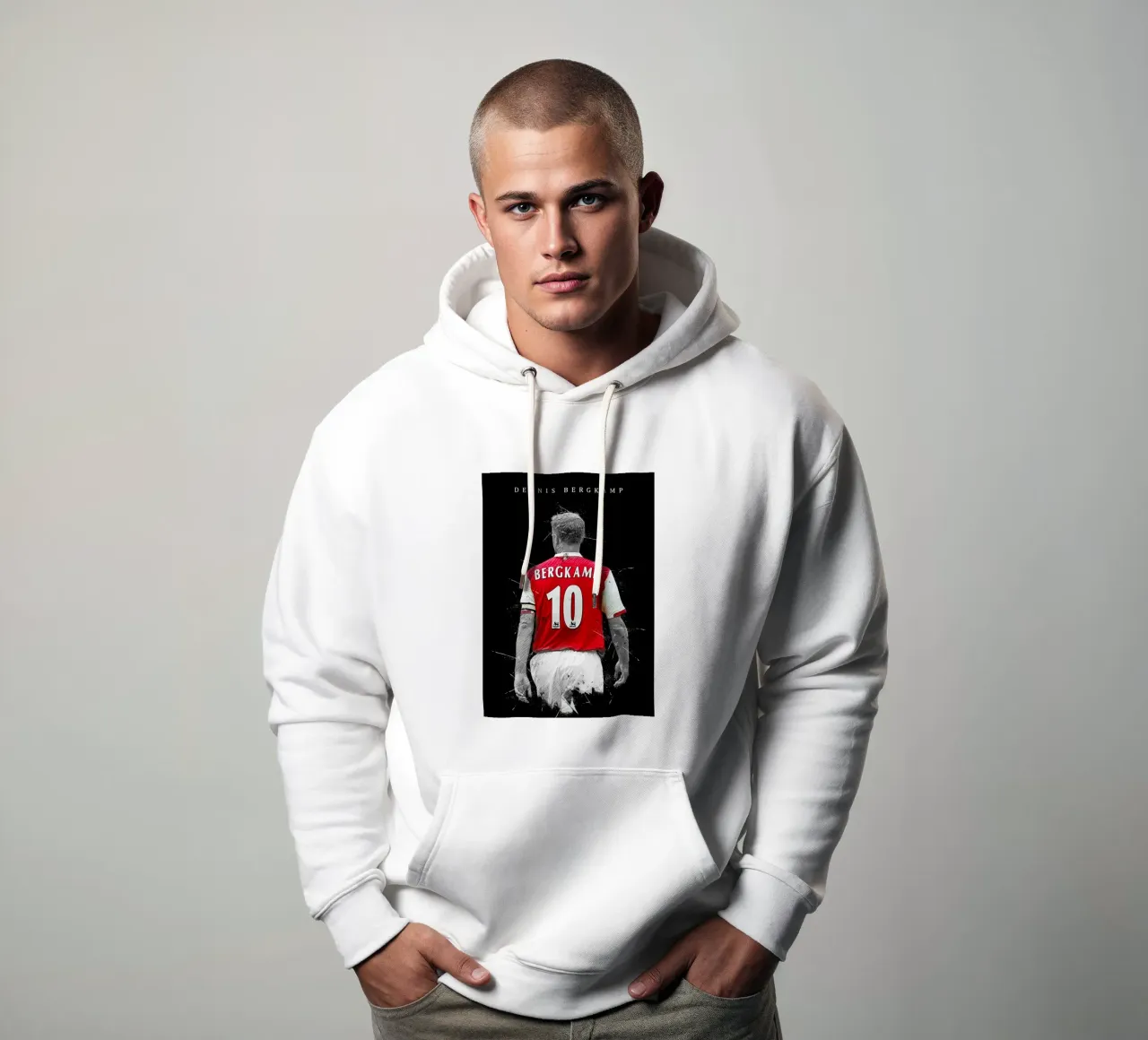 Dennis Bergkamp felpa con cappuccio da tenten