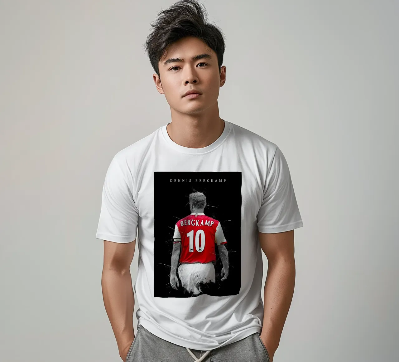 Dennis Bergkamp t-shirt da tenten