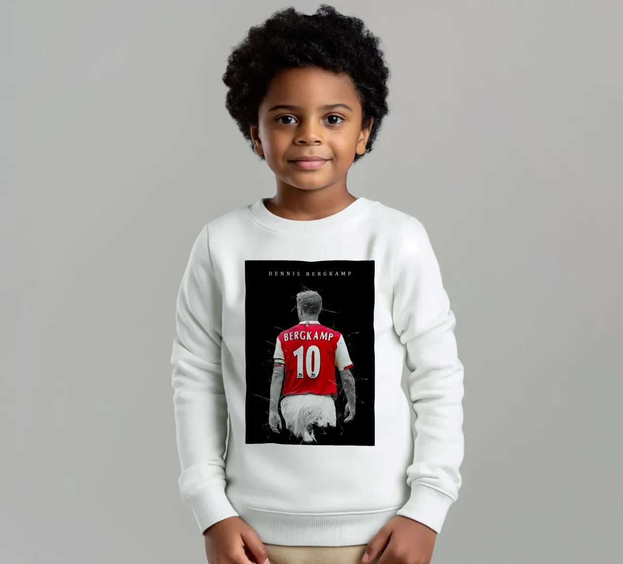 Dennis Bergkamp felpa bambino da tenten