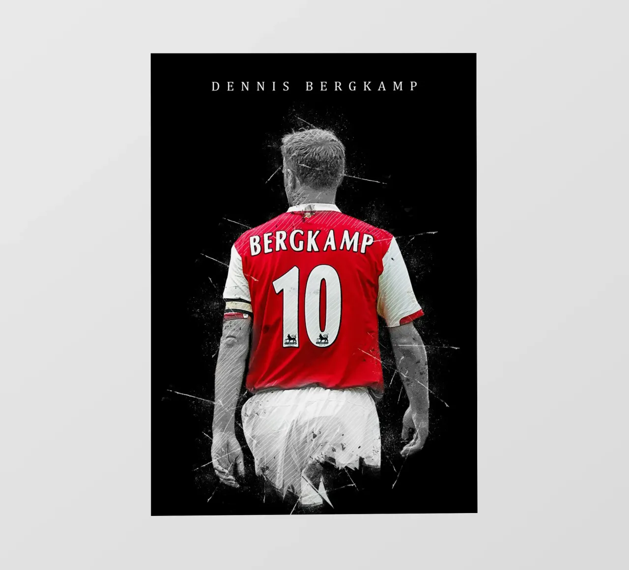 Dennis Bergkamp telo in pvc da tenten