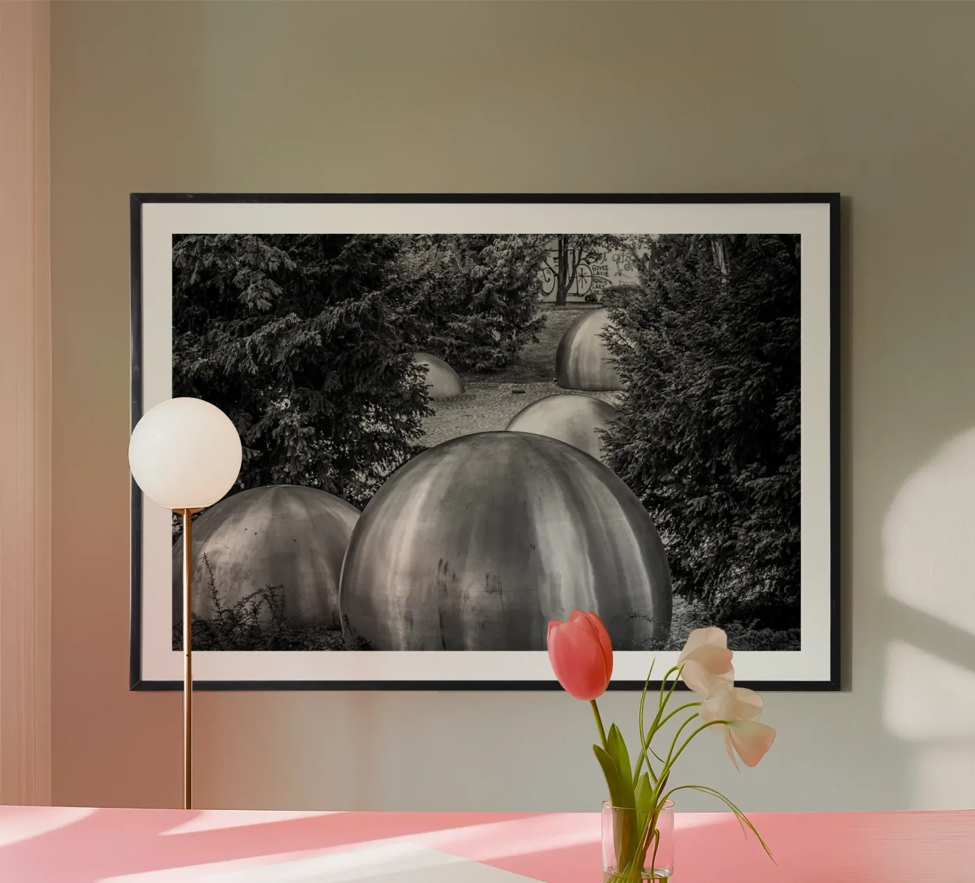 Balls and Trees poster by Edenart