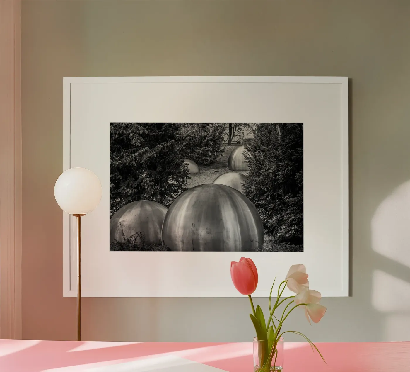 Balls and Trees poster by Edenart