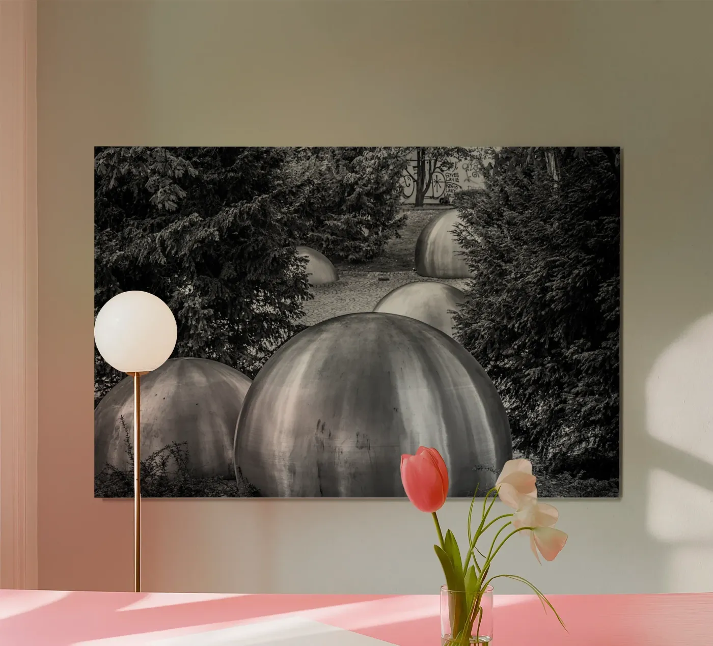 Balls and Trees poster by Edenart