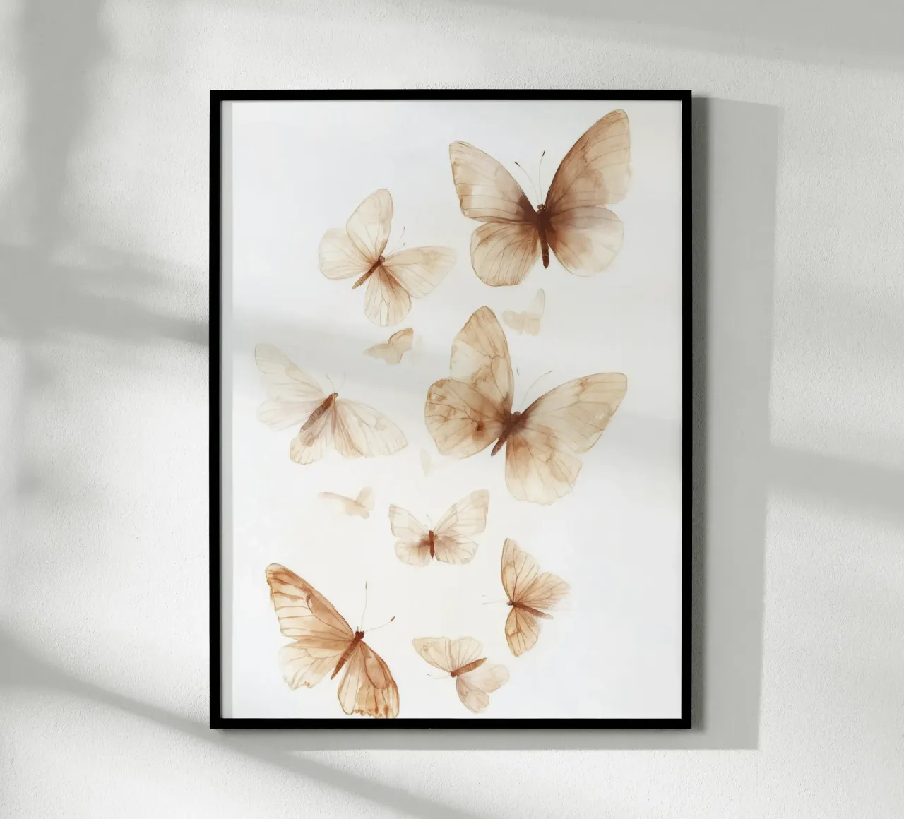 Pastel Butterflies poster da treechild