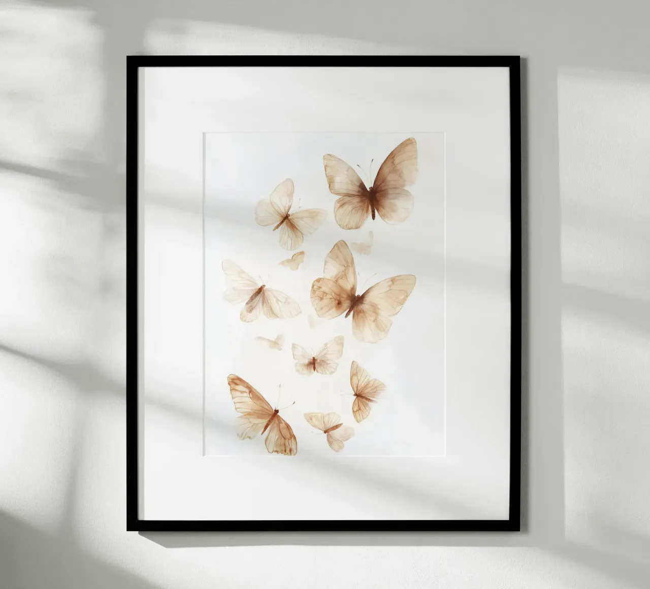 Pastel Butterflies poster de treechild