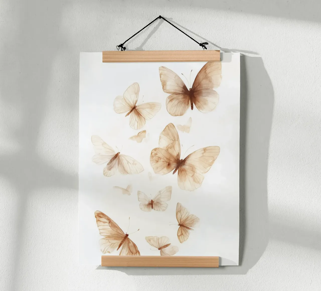 Pastel Butterflies poster da treechild