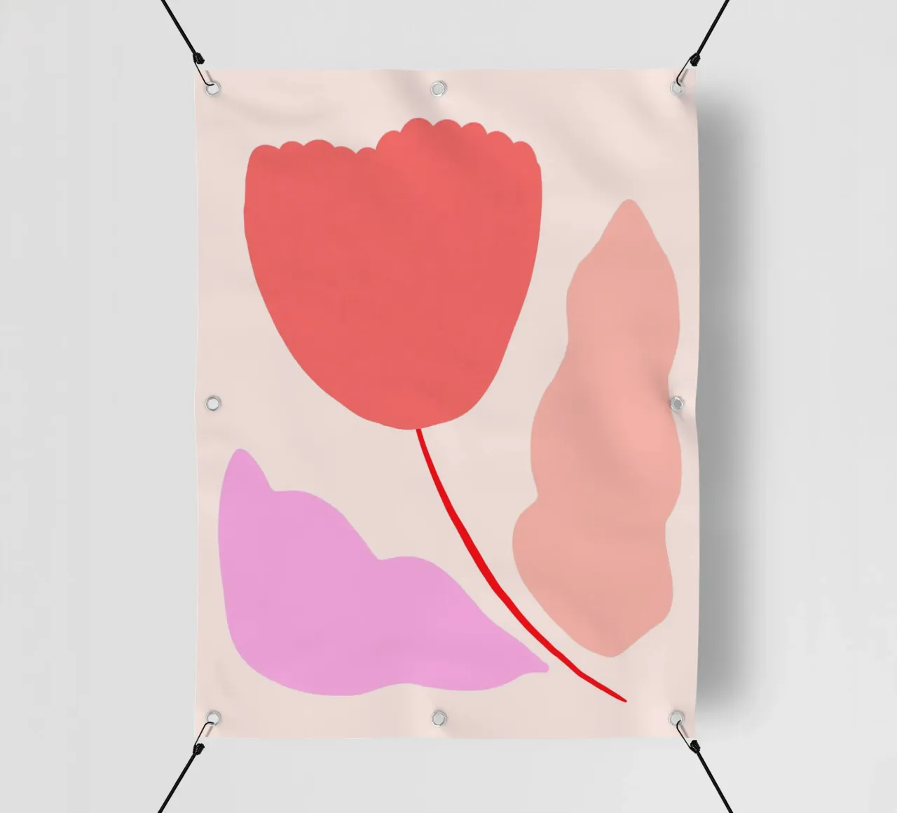 Simple Flower No 1 telo in pvc da treechild