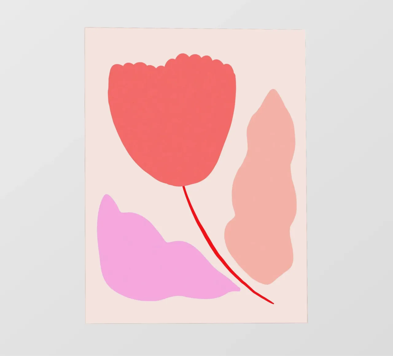 Simple Flower No 1 telo in pvc da treechild