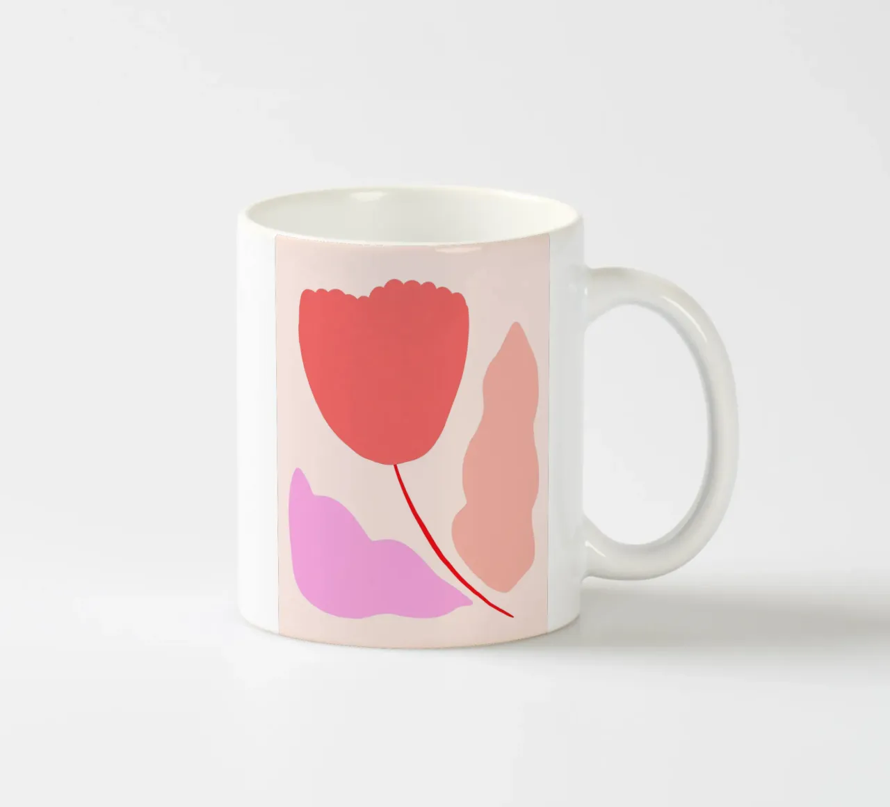 Simple Flower No 1 tazza in ceramica da treechild