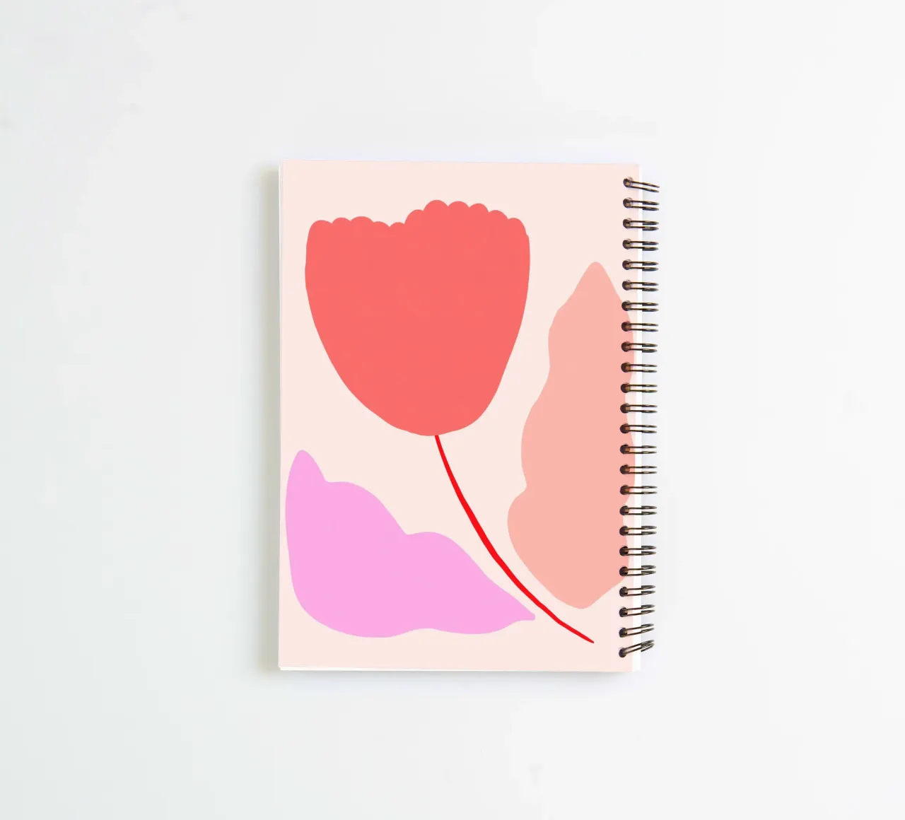 Simple Flower No 1 diario ad anelli da treechild