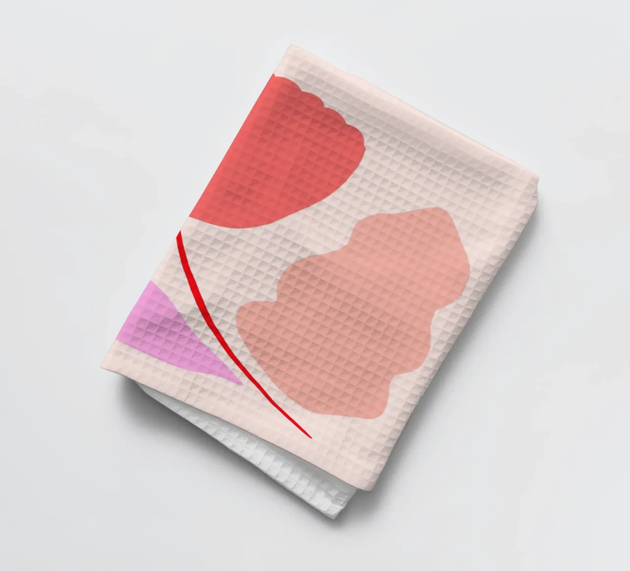 Simple Flower No 1 canovaccio da cucina da treechild