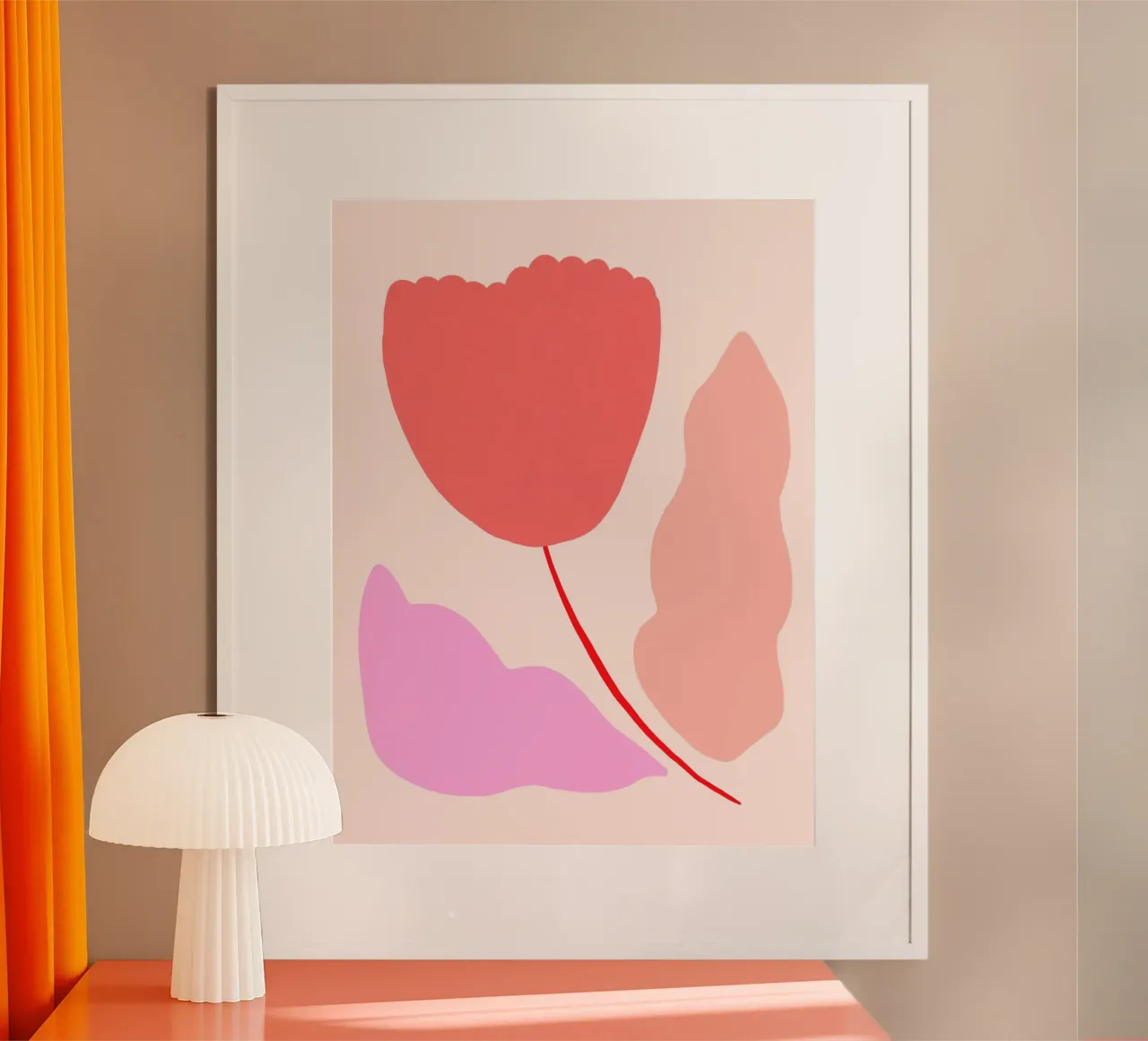 Simple Flower No 1 carta hahnemühle da treechild