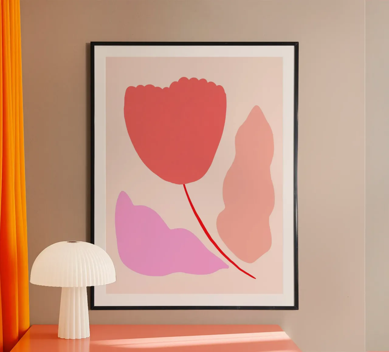 Simple Flower No 1 carta hahnemühle da treechild