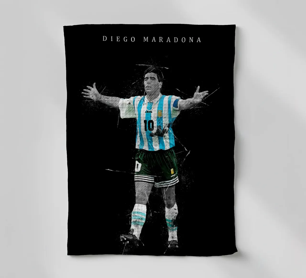 Diego Maradona canovaccio da cucina da tenten