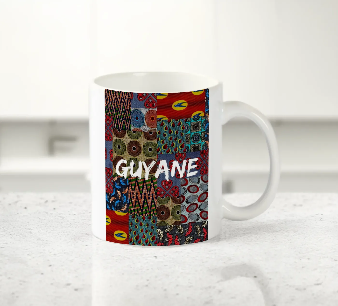 Guyane ceramic mug by Mathudace Créas