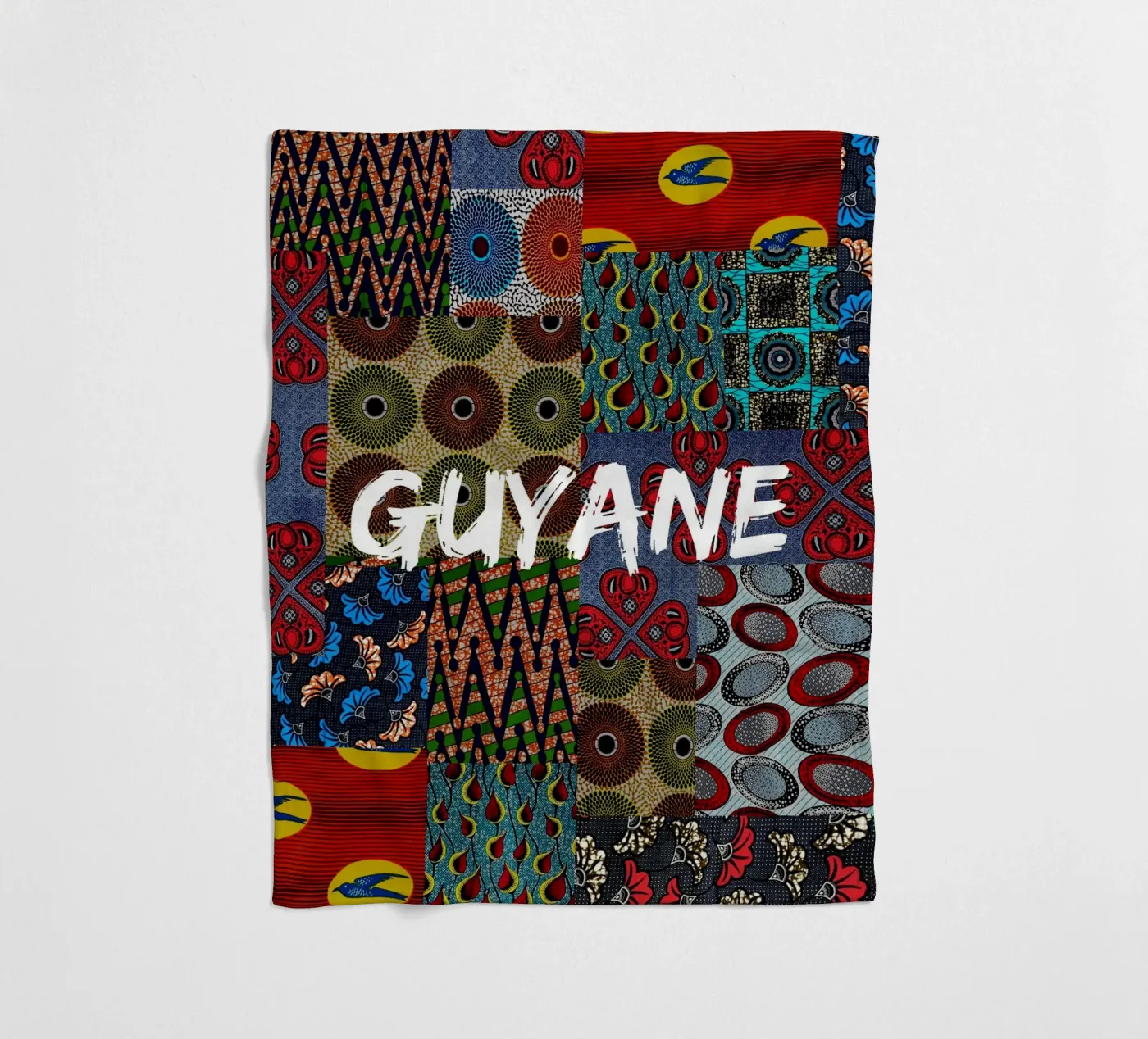 Guyane fleecedeken van Mathudace Créas