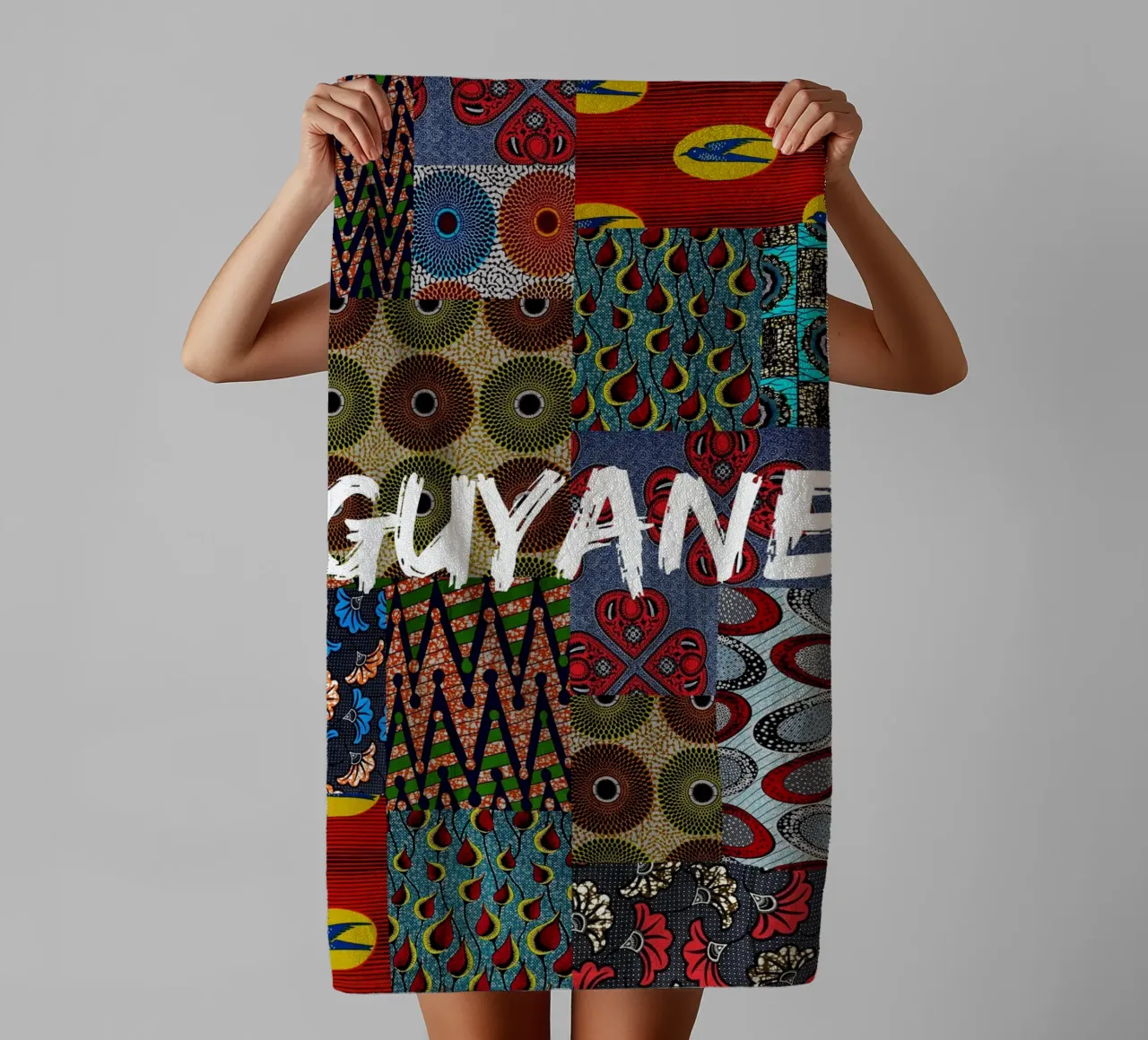 Guyane towel by Mathudace Créas
