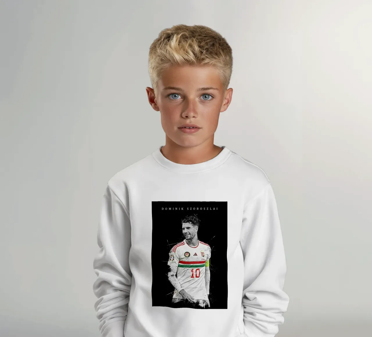 Dominik Szoboszlai felpa bambino da tenten