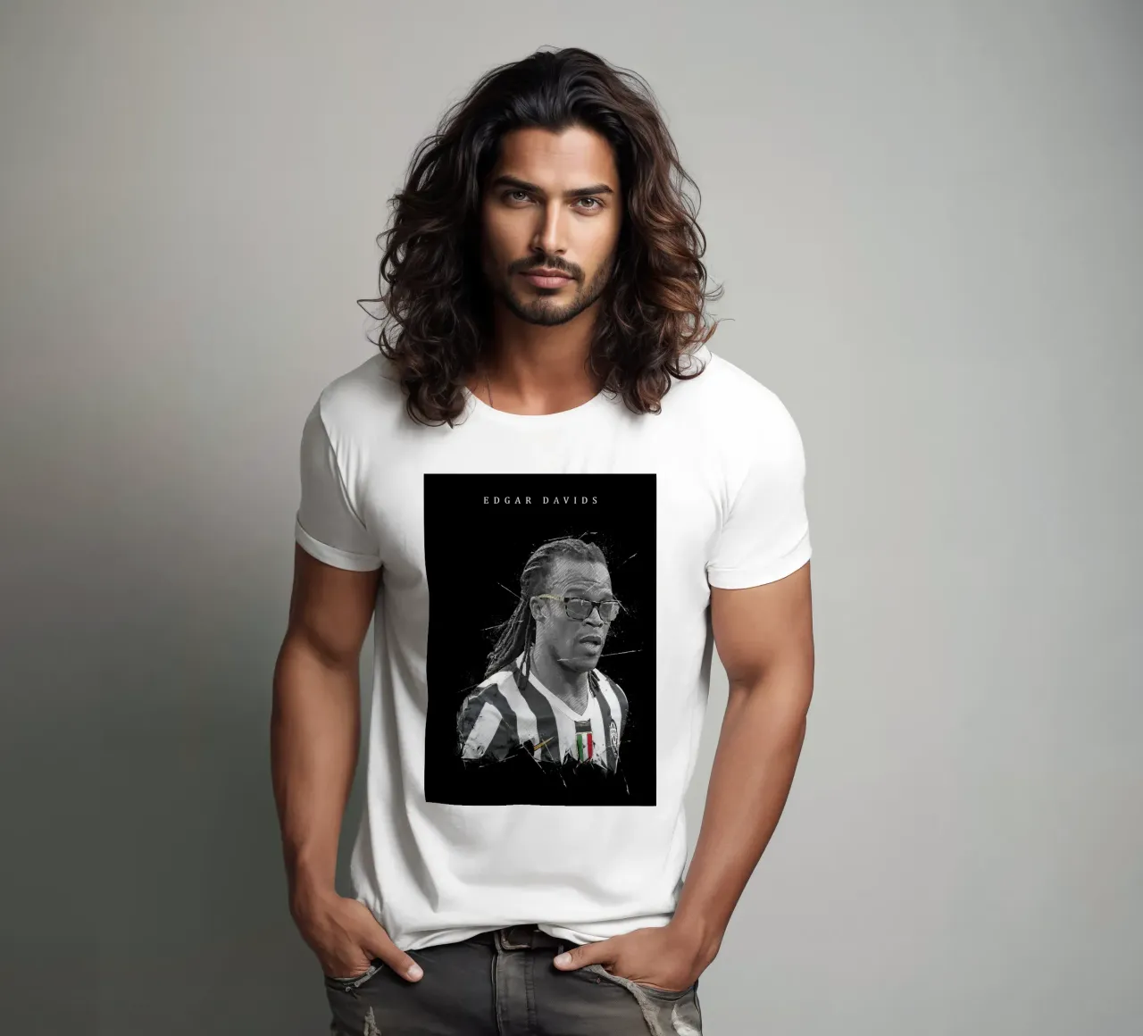Edgar Davids t-shirt da tenten