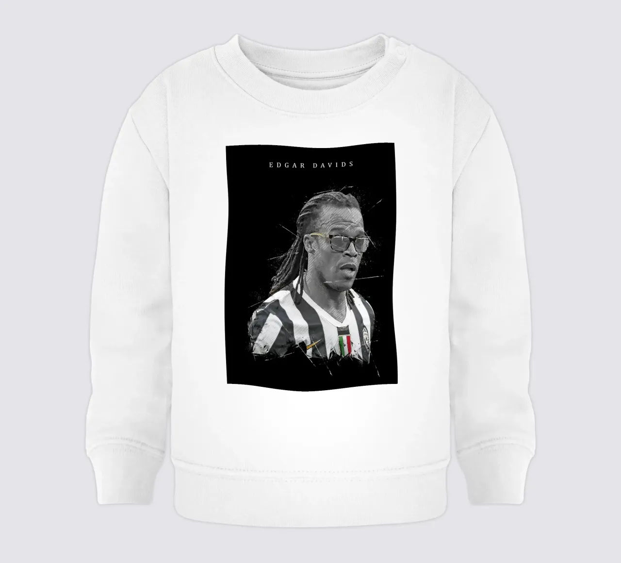 Edgar Davids felpa neonato da tenten