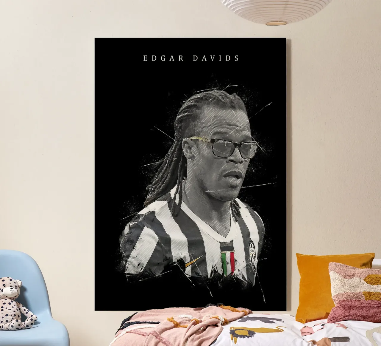 Edgar Davids plexiglass da tenten